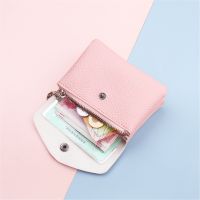 【CW】 Women  39;s Wallet  Fashion Leather Multi-card Bit Card Holder Color Short Coin Purse Clutch for Female