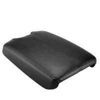 Leather Car Armrest Center Console Lid Cover Protector For Honda Accord 2008 2012 Center Console Cover Black Car Accessories