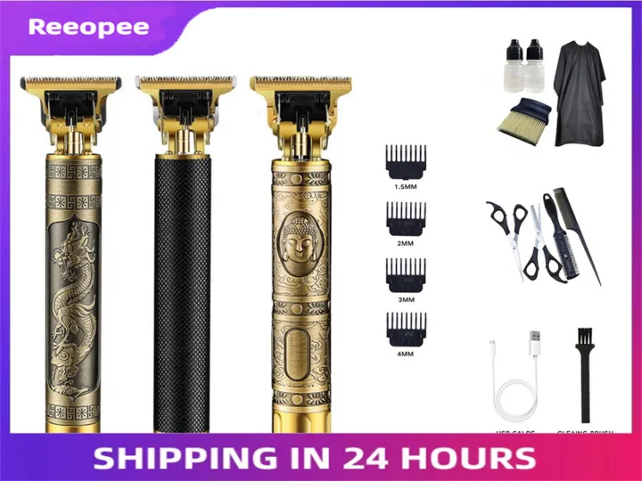 USB hair clipper set, professional hair clipper set, black beauty