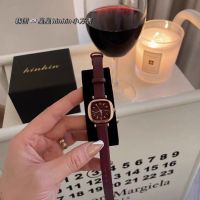 Square watch for women student ins niche design light luxury simple temperament summer belt small dial ladies watch