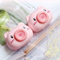 เคสคอนแทคเลนส์หัวหมูสีชมพูน่ารักกล่องใส่แว่นตาการ์ตูนกล่องใส่เลนส์กล่องแว่นตาสามารถเป็นของขวัญคอนแทคเลนส์ฟิลเตอร์เลนส์ใต้น้ำได้