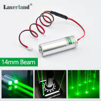 Fat Beam 532nm สีเขียว50MW เลเซอร์ไดโอดโมดูลสำหรับ K Bar DJ Night Club Stage Lighting Effects