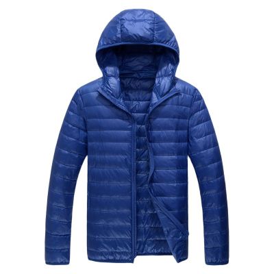 ZZOOI Men Coat Winter Must 2023 New Hooded Duck Down Jacket Men Fashion Keep Warm Lightweight Down Jacket Casual Solid Casaco