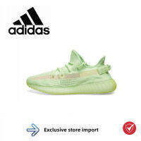 2023 รองเท้าผ้าใบลำลองสำหรับผู้ชายและผู้หญิง originals 350 V2 Gow in the Dark Luminous Green Unisex