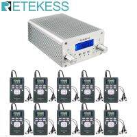 Retekess TR501 1วัตต์6วัตต์เครื่องส่งสัญญาณ FM ระยะยาวไร้สายฟังศูนย์ที่มี10 PR13/V112วิทยุ FM รับสำหรับโรงงานคริสตจักรห้องเรียนโรงเรียน