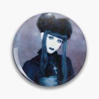 【CC】 Malice Mizer Mana Sama Gothic Bib  Soft Pin Badge Jewelry Cartoon Lapel Brooch