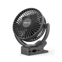 OPOLAR USB Desk Fan 5000Mah Rechargeable Battery Operated Clip On Fan Portable Small Fan For Stroller Golf Cart Treadmill,Quiet bht