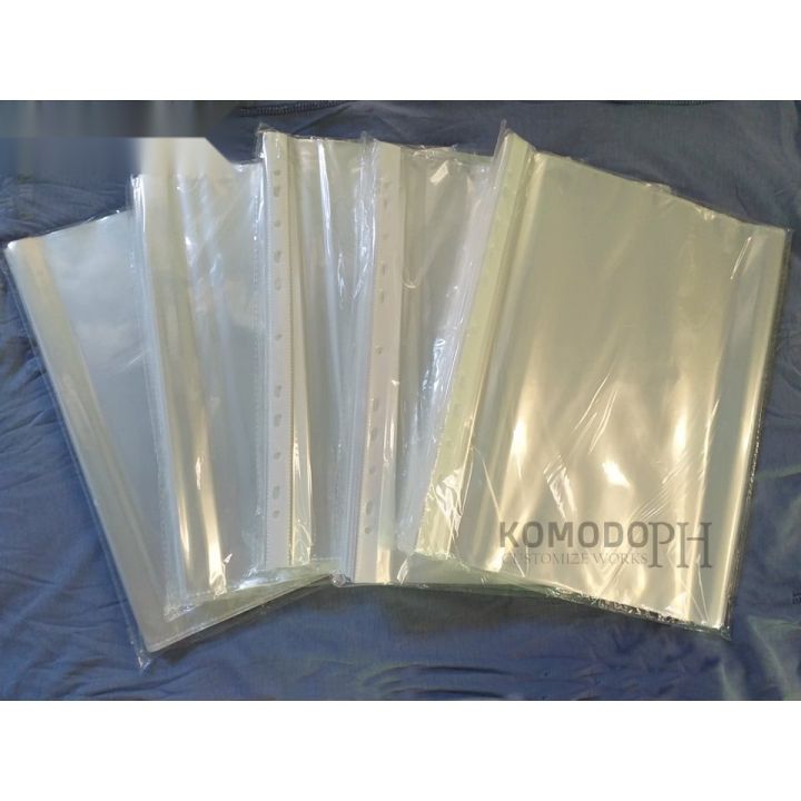 Clear Sheet Protector A4 / Long 100pcs per Pack / Clearbook Refill ...