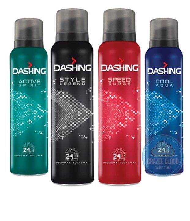 DASHING DEODORANT BODY SPRAY 125ML | Lazada