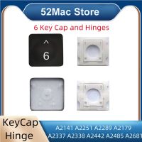 Replacement 6 Key Cap and Hinges Applicable for MacBook Pro/Air Model A2141 A2251 A2289 A2179  A2337 A2338 A2442 A2485 A2681 Basic Keyboards