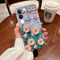 เคสVivo V29 5G ใหม่2023เคสยางนิ่มดีไซน์พิมพ์ลายดอกไม้สวยงามฝาครอบโทรศัพท์ เคสโทรศัพท์ Vivo V29 5G