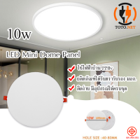 ร้าน  TOTO.NET   ไฟซาลาเปา ฝังฝา ดาวไลท์ LED Mini Dome Panel ดีไซร์สวย ทนทาน ติดตั้งง่าย