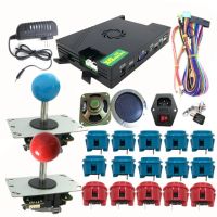 Pandora Box DX 3000 in 1 Arcade Console Diy Kit 34 3D Games Joystick Push Button Speaker Power Supply Cables for Home Cabinet