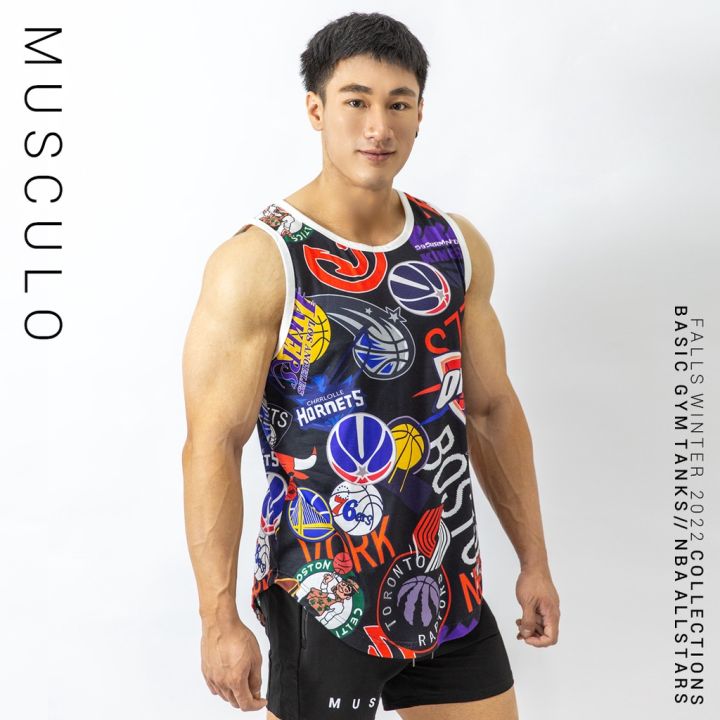 miinshop-เสื้อผู้ชาย-เสื้อผ้าผู้ชายเท่ๆ-เสื้อกล้าม-musculo-รุ่นเบสิก-nba-all-star-team-เสื้อผู้ชายสไตร์เกาหลี