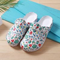 【cw】 Slippers Surgical Room Hospital Doctor Flat Soft Eva Shoes Nursing Clogs Spa