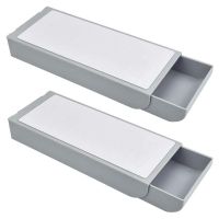 2 Pcs Self-Adhesive Desk Drawer Hidden Desk Drawer Pencil Tray Hidden Desk Shelf Hidden Pencil Tray Under Desk