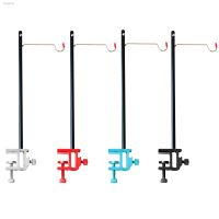 ♤♟✳ Portable Camping Light Pole Desk Clip Outdoor Aluminum Alloy Bracket - Adjustable Height Camp Light Stand for Outdoor Camping