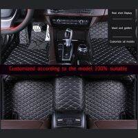 ∈๑❍ Custom 5 Seat Car Floor Mats for RENAULT KADJAR Clio Grandtour Duster Grand Scenic Laguna Twingo Carpet Car Accessories