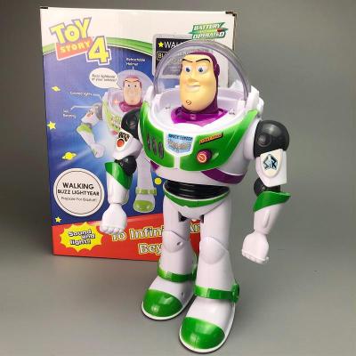 ZZOOI Disney Toy Story 4 Juguete Woody Buzz Lightyear music/light with Wings Doll Action Figure Toys for Children Birthday Gift S03