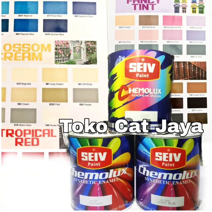 SEIV CHEMOLUX Cat Kayu Besi 1 kg Lazada Indonesia