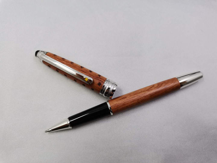 luxury-mb-fountain-pen-ballpoint-pen-little-fox-redwood-gel-pens-korean-stationery