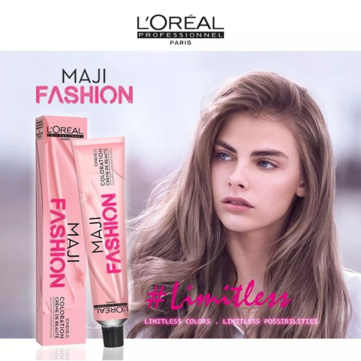 loreal-majilift-maji-fasion-ลอรีอัล-มาจิลิฟท์-มาจิแฟชั่น-50-มล-สีพาสเทล-ครีมเปลี่ยนสีผม-ยาย้อมผม-ไม่รวมไฮโดรเจน