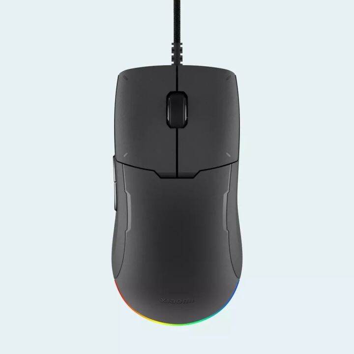 xiaomi-เมาส์เล่นเกมส์-lite-กับแสง-rgb-220-ips-400ถึง6200-dpi-ห้าเกียร์ปรับ80ล้าน-hits-ttc-micro-move-mi-เมาส์สำหรับเล่นเกมส์