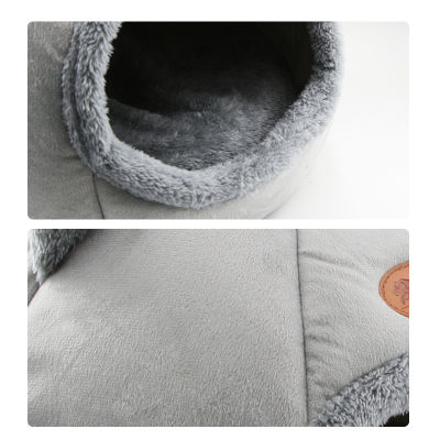 New Deep Sleep Comfort In Winter Cat Bed Little Mat Basket for Cats House Products Pets Tent Cozy Cave Beds Indoor Pet Dog Bed