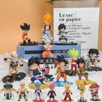 2023◐❈ 4/6/7/12/18/21PCS Z Figure Generation Son Goku Vegetto Roshi Broly Trunks Kakarotto Collection