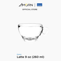 AMORN - (Ocean) P02443 Caffe Latte - แก้วลาเต้ แก้วกาแฟ โอเชียนกลาส  9 oz. (260 ml.)