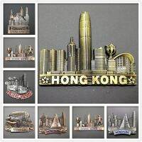 China Hongkong Fridge Magnet Tourist Souvenirs Refrigerator Magnetic Stickers Travel collection Gift