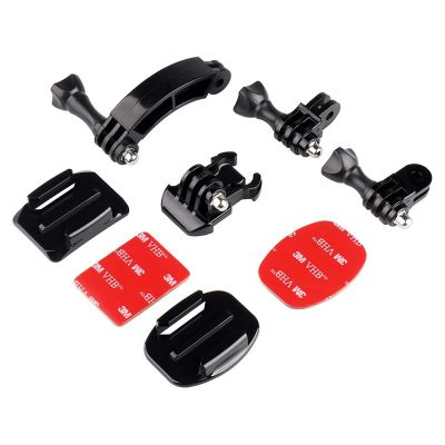 Universal Rotary Extension Arm Mount Set For Gopro Hero 11 10 9 8 7 6 5 Action Camera Quick Release Buckle Mount Adhesive Mount