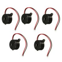 【YF】❉◐✺  Arrival Durable 3-24V Piezo Buzzer Alarm 95DB Continuous Sound Beeper Car Van (Pack of 5)