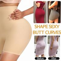 Womens High Waist Butt Lifting Pants Shapewear Shorts Enhanced Panties Boxer Padded Butt Shapewear