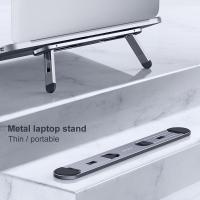 Laptop Stand Holder For Pro Air Mini Bracket Foldable Holder Adjustable Cooling Pad Notebook Accessories