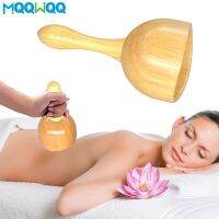 Wood Swedish Cup Massager Sculpting for Maderotherapy Lympahtic Drainage Anti-Cellulite Pain