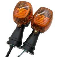 2Pcs Front Motorcycle Turn Signal Light Indicator Lamp For Kawasaki NINJA ZXR250 ZXR400 ZXR750 ZXR KLE 250/400/500 ZRX1200R