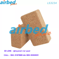 Airbedplus ส่งฟรี บล็อกโยคะ (เปลือกไม้โอ๊ค) รุ่น LS3234