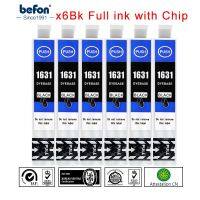 Befon X6สีดำ16XL ตลับหมึกเปลี่ยนสำหรับ Epson T1631 T 1631 16 XL สำหรับ WF-2010W 2510WF 2520NF 2530WF เครื่องพิมพ์2540WF