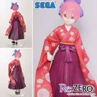 Model โมเดล ของแท้ 100% Sega SPM จากการ์ตูนเรื่อง Re Zero Starting Life in Another World Kara Hajimeru Isekai Seikatsu รีเซทชีวิต ฝ่าวิกฤตต่างโลก Ram แรม ชุดกิโมโน Ver Original from Japan Figure ฟิกเกอร์ Anime ของขวัญ อนิเมะ การ์ตูน มังงะ คอลเลกชัน manga