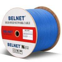 Belnet Engineering Cat7คู่ป้องกัน10G สายเคเบิลเครือข่าย Sftp Ofc ทองแดงบริสุทธิ์สายคู่บิดเกลียวกล่อง Rj45สายคอมพิวเตอร์ Hd เต็มรูปแบบ