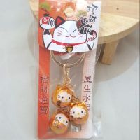 สินค้าใหม่ Lucky Cat พวงกุญแจแมวกวักญี่ปุ่น พวงกุญแมวกวักนำโชค พวงกุญแจห้อยกระเป๋า พวงกุญแมวกวัก