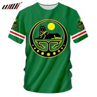 ✁∋◄ UJWI CHECHNYA 3D Shirt Custom Made Name Number Grozny T-shirt Print Flag Word Russian Russia Rossiya Argun Gudermes Clothes