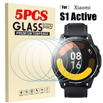 Tempered Glass for Xiaomi S1 Active Smartwatch Anti-scratch Cover HD Screen Protector Film Accessories for Mi Watch S1 Active Nails  Screws Fasteners