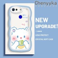 Chenyyka V20เคสสำหรับ Honor V30 Pro เคสลองเก็บความสุขกันกระแทกแบบใสนุ่มขอบครีมเคสมือถือโปร่งใสลายกล้องถ่ายรูปสร้างสรรค์เรียบง่ายฝาครอบป้องกันอ่อนโยน