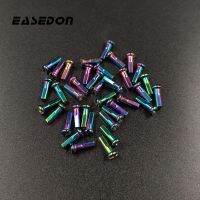 EASEDON จุกนมสำหรับจักรยานหัวกลมทองเหลือง14G 2.0 14Mm MTB ปลายจักรยานเสือหมอบพูดได้ความแข็งแรงสูงส่วนขอบ0.8G