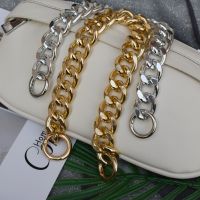 【CC】☍  Gold 30cm Metal Purse Chain Handles replacement Shoulder Straps