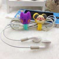 Hot Cartoon Earphone Cable Winder for MP3 Phone Tablet Computer winding thread tool