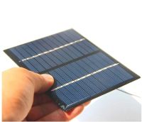 1.5W 12V Solar Cell Module Polycrystalline Solar Panel with Cable Wire DIY Solar Battery Charger Study 115*90*3MM Wires Leads Adapters