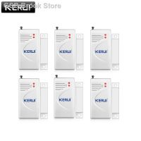 ♧KERUI-Sensor De Janela Magnética Extra Sem Fio Sem Segurança Doméroubo Por Voz GSM Alarme WiFi Bateria Incluída Novo PSTN